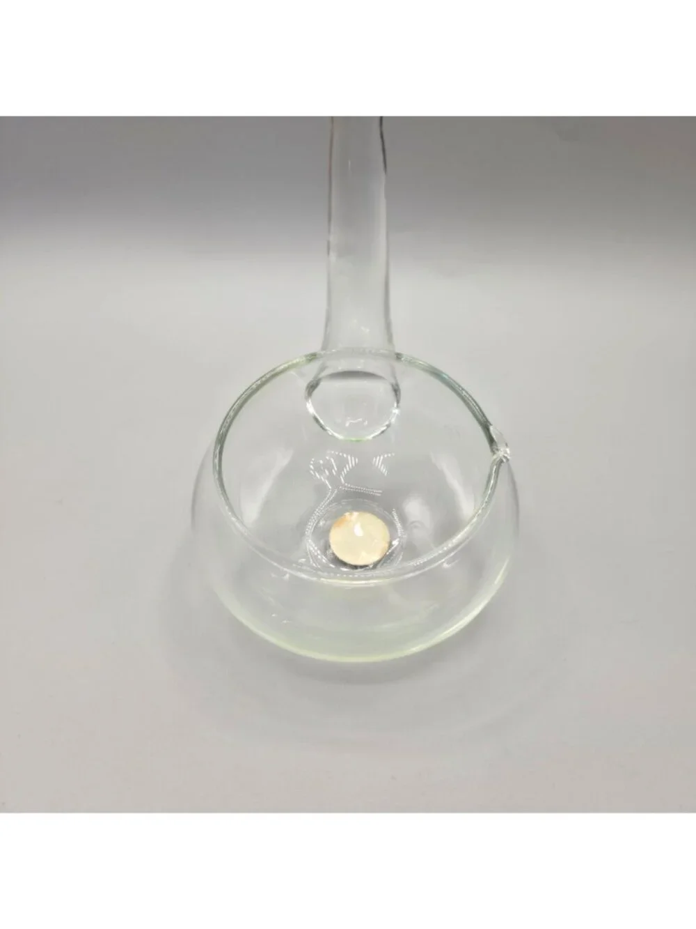Clear Glass Ladle Moderno Riekes Crisa Mexico Elegant Design Serving Punch Soups